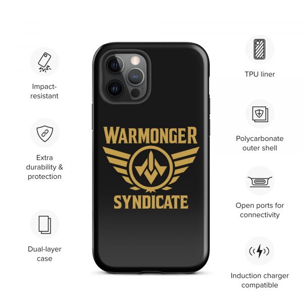 WMS Rugged Case | iPhone® | Brand | Black/ Gold