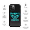 WMS Rugged Case | iPhone® | Brand | Black/ Aqua