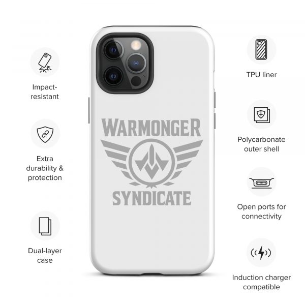WMS Rugged Case | iPhone® | Brand | White/ Grey