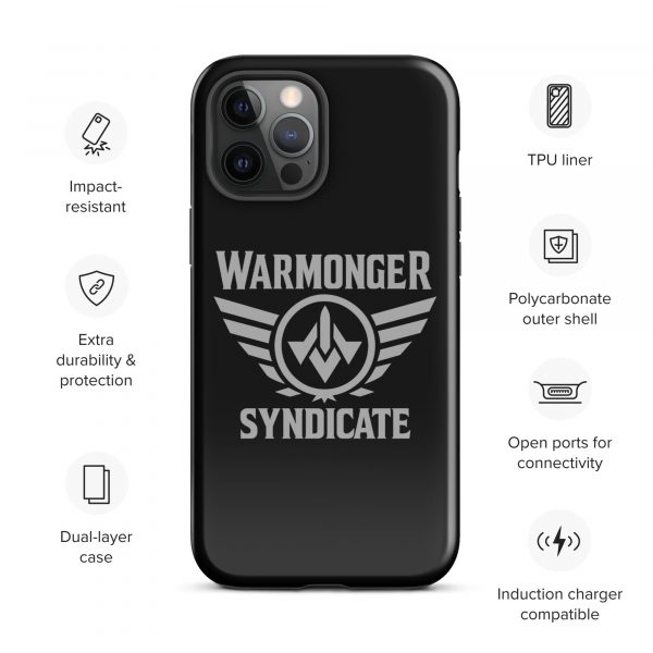 WMS Rugged Case | iPhone® | Brand | Black/ Grey