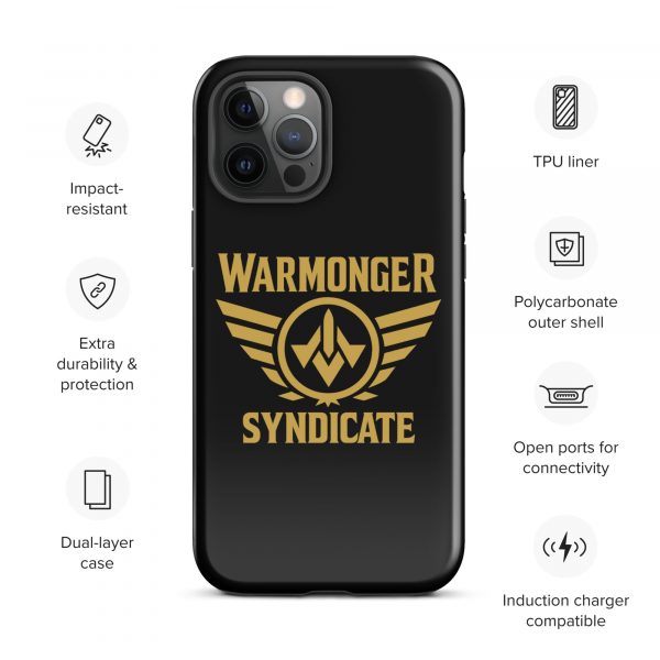 WMS Rugged Case | iPhone® | Brand | Black/ Gold