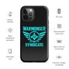 WMS Rugged Case | iPhone® | Brand | Black/ Aqua