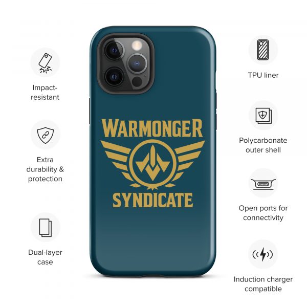 WMS Rugged Case | iPhone® | Brand | U.S. Navy/ Gold
