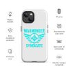 WMS Rugged Case | iPhone® | Brand | White/ Aqua
