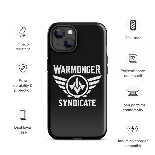 WMS Rugged Case | iPhone® | Brand | Black/ White