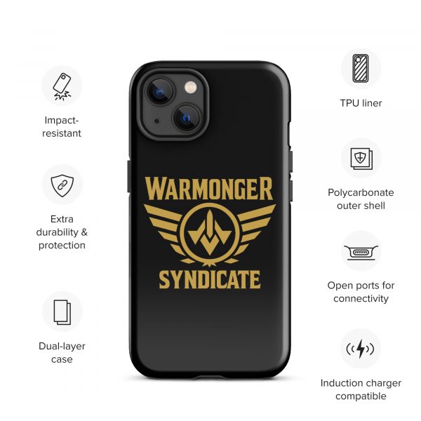 WMS Rugged Case | iPhone® | Brand | Black/ Gold