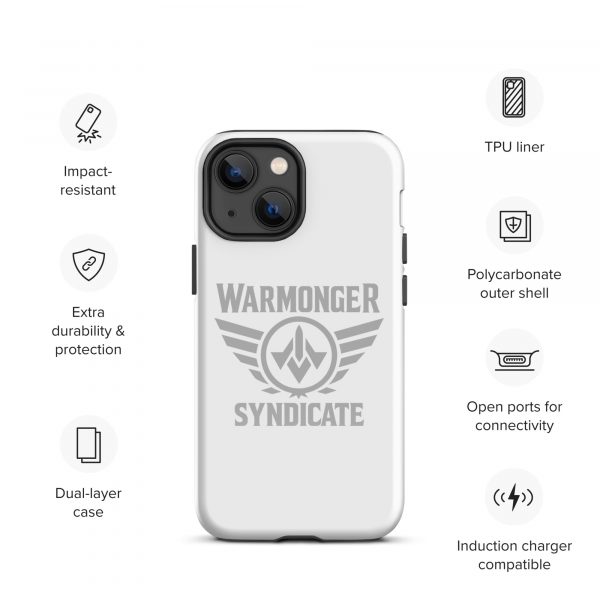 WMS Rugged Case | iPhone® | Brand | White/ Grey