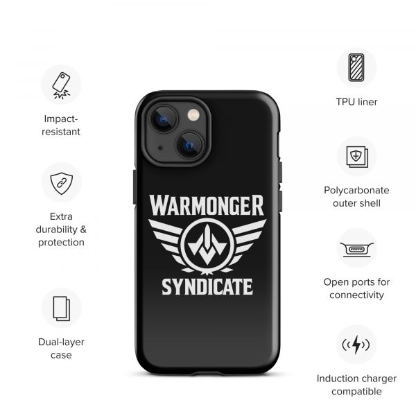 WMS Rugged Case | iPhone® | Brand | Black/ White