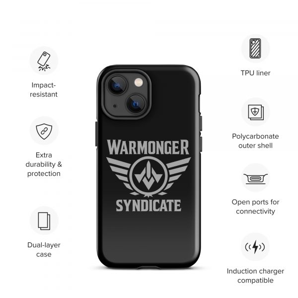 WMS Rugged Case | iPhone® | Brand | Black/ Grey