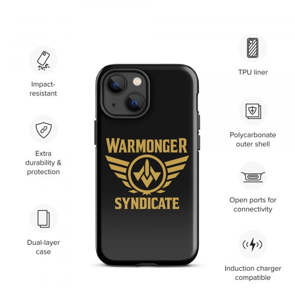 WMS Rugged Case | iPhone® | Brand | Black/ Gold