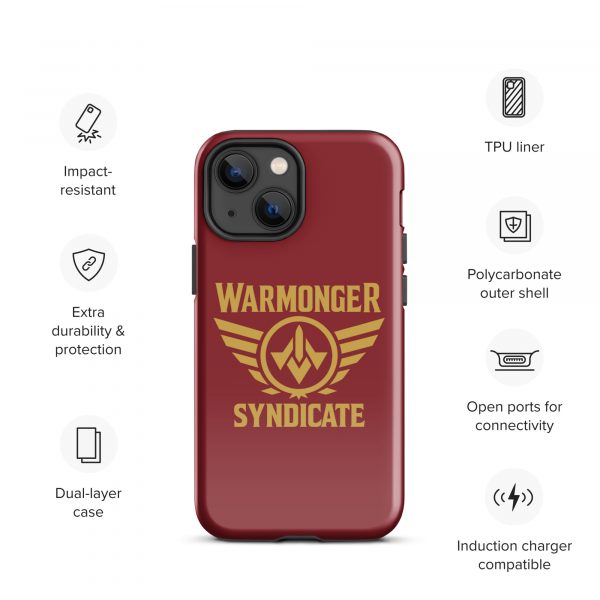 WMS Rugged Case | iPhone® | Brand | U.S. Marine Corps/ Gold