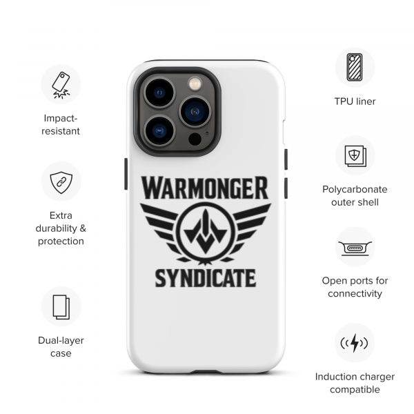 WMS Rugged Case | iPhone® | Brand | White/ Black