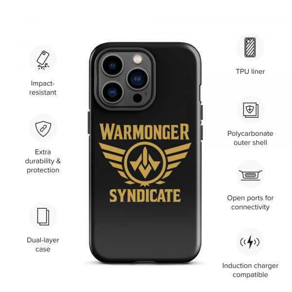 WMS Rugged Case | iPhone® | Brand | Black/ Gold