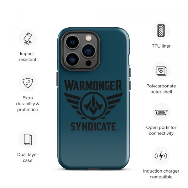 WMS Rugged Case | iPhone® | Brand | U.S. Navy/ Black