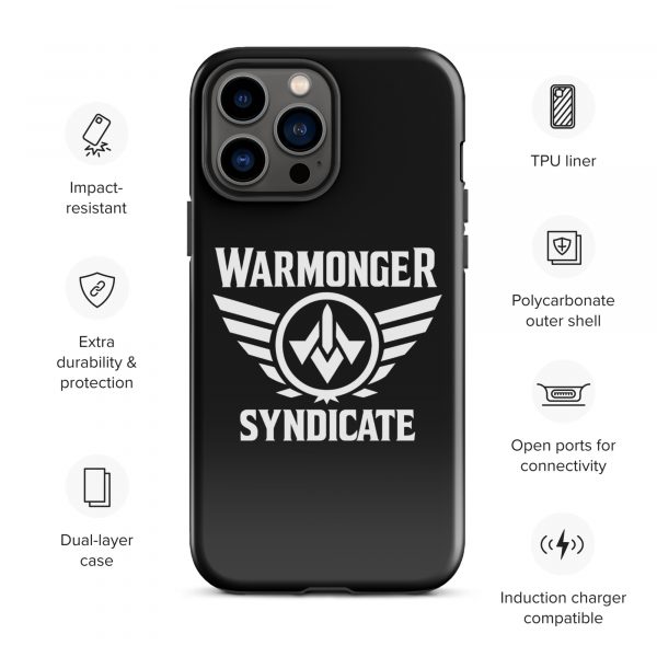 WMS Rugged Case | iPhone® | Brand | Black/ White