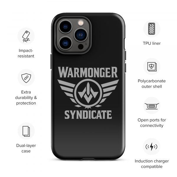 WMS Rugged Case | iPhone® | Brand | Black/ Grey