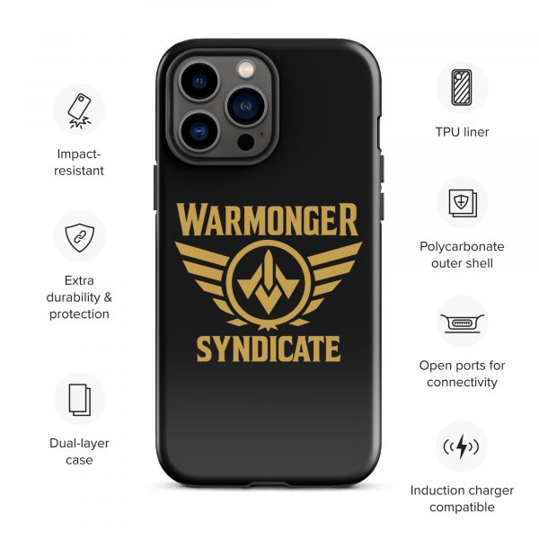 WMS Rugged Case | iPhone® | Brand | Black/ Gold