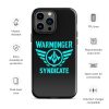 WMS Rugged Case | iPhone® | Brand | Black/ Aqua
