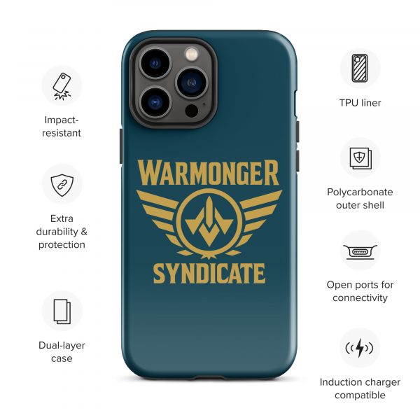 WMS Rugged Case | iPhone® | Brand | U.S. Navy/ Gold