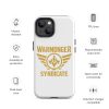 WMS Rugged Case | iPhone® | Brand | White/ Gold