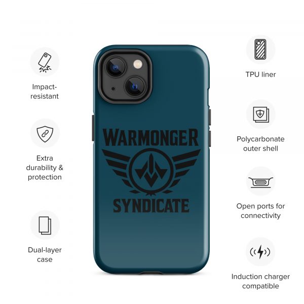 WMS Rugged Case | iPhone® | Brand | U.S. Navy/ Black