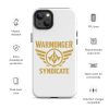 WMS Rugged Case | iPhone® | Brand | White/ Gold