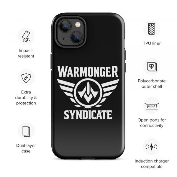 WMS Rugged Case | iPhone® | Brand | Black/ White