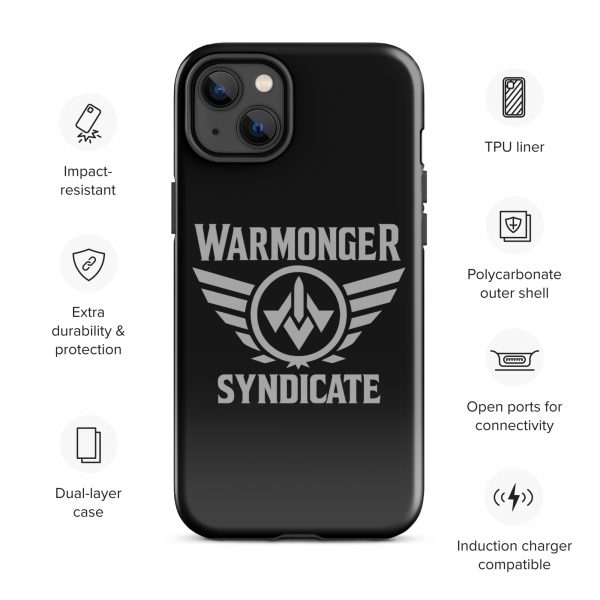 WMS Rugged Case | iPhone® | Brand | Black/ Grey