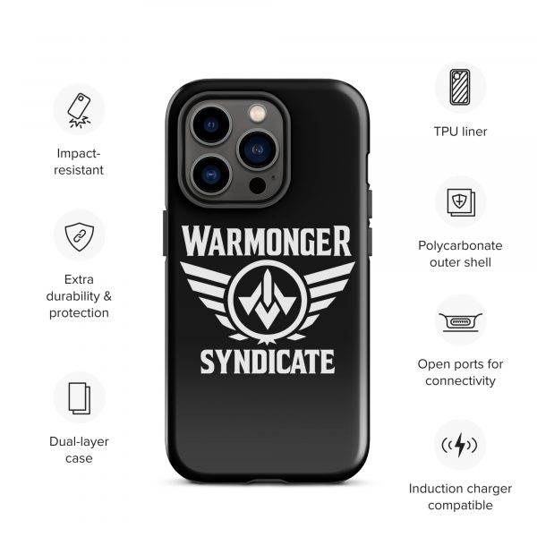 WMS Rugged Case | iPhone® | Brand | Black/ White