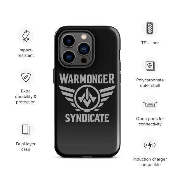 WMS Rugged Case | iPhone® | Brand | Black/ Grey