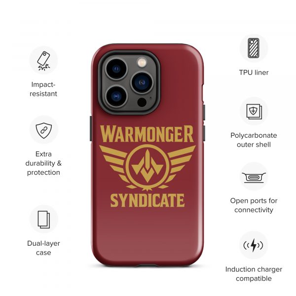 WMS Rugged Case | iPhone® | Brand | U.S. Marine Corps/ Gold