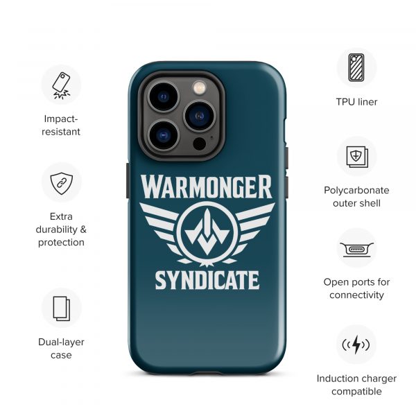 WMS Rugged Case | iPhone® | Brand | U.S. Navy/ White