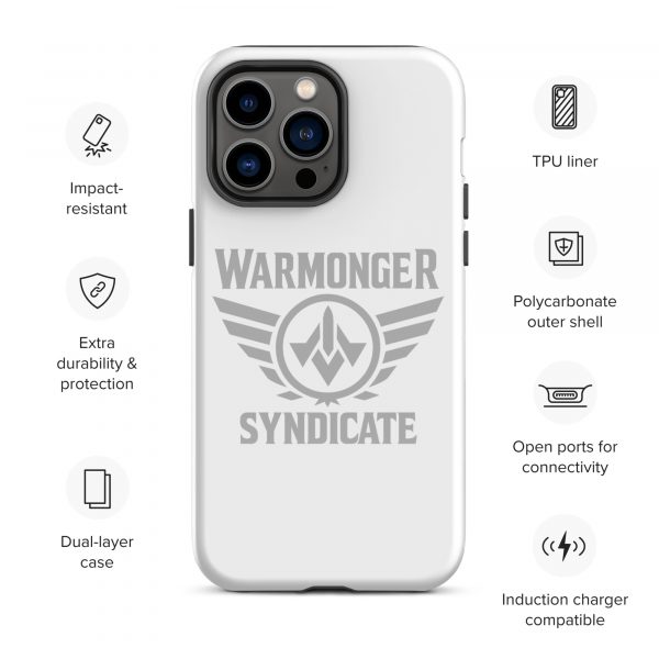 WMS Rugged Case | iPhone® | Brand | White/ Grey