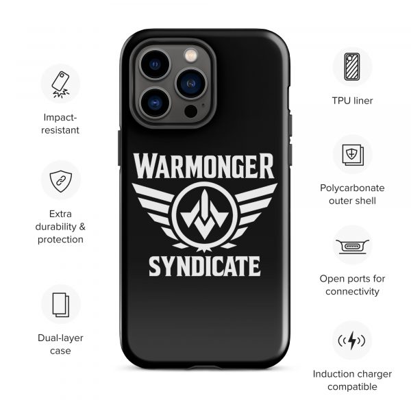 WMS Rugged Case | iPhone® | Brand | Black/ White
