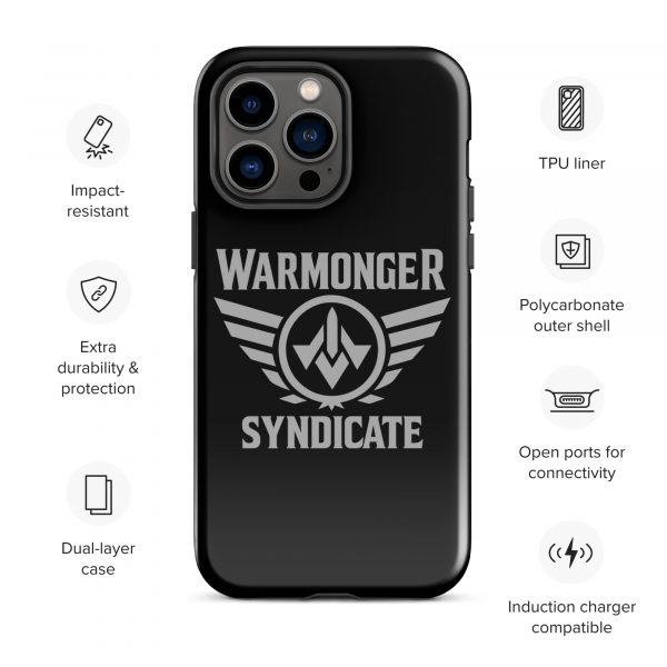 WMS Rugged Case | iPhone® | Brand | Black/ Grey