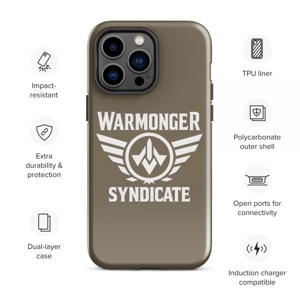 WMS Rugged Case | iPhone® | Brand | U.S. Army/ White
