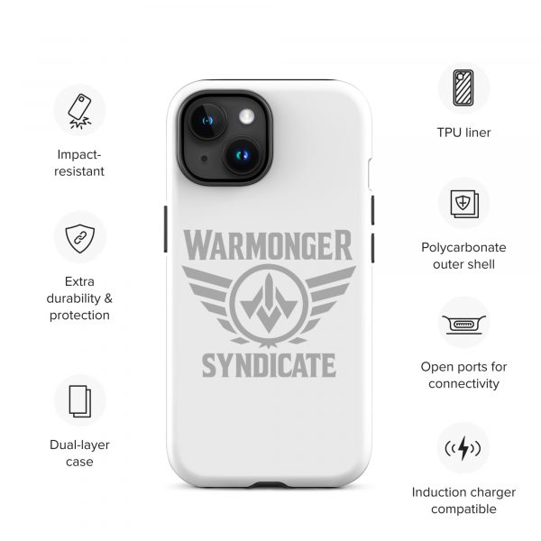 WMS Rugged Case | iPhone® | Brand | White/ Grey