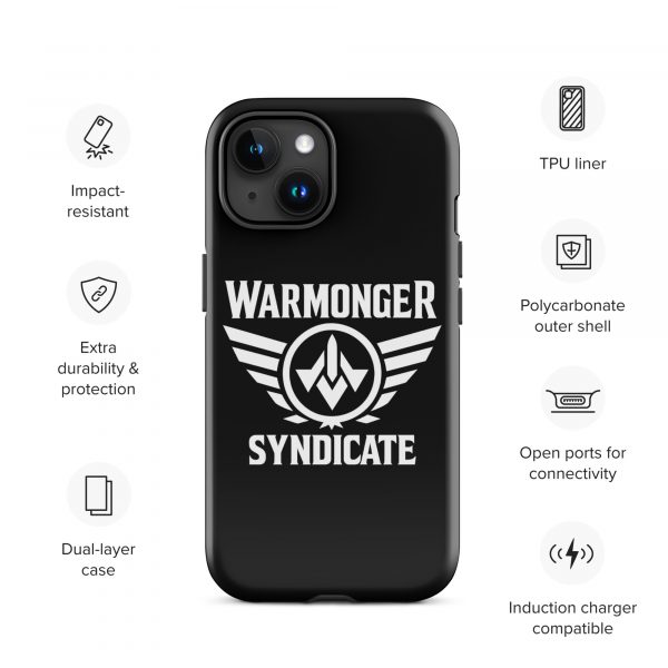 WMS Rugged Case | iPhone® | Brand | Black/ White