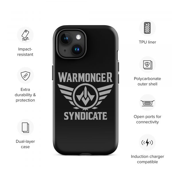 WMS Rugged Case | iPhone® | Brand | Black/ Grey