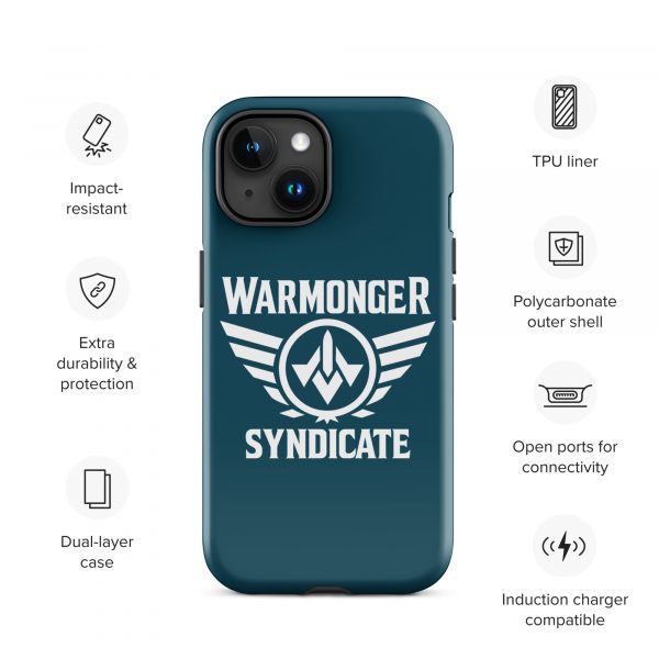 WMS Rugged Case | iPhone® | Brand | U.S. Navy/ White