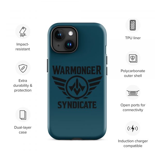 WMS Rugged Case | iPhone® | Brand | U.S. Navy/ Black