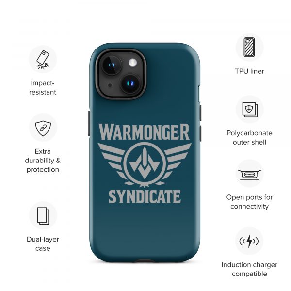 WMS Rugged Case | iPhone® | Brand | U.S. Navy/ Grey