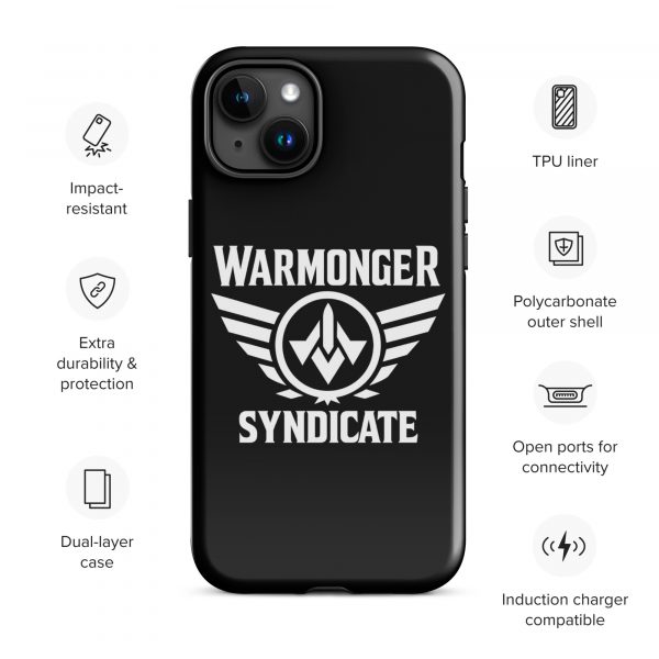 WMS Rugged Case | iPhone® | Brand | Black/ White