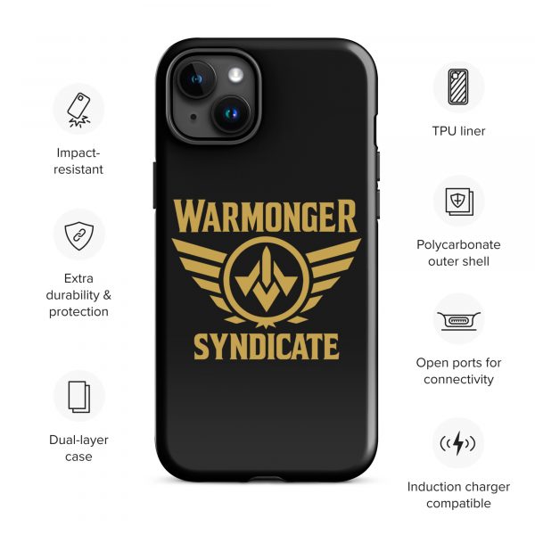 WMS Rugged Case | iPhone® | Brand | Black/ Gold