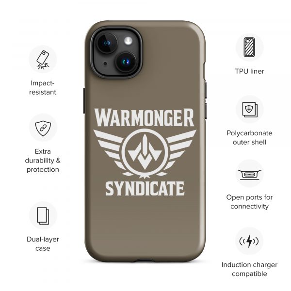 WMS Rugged Case | iPhone® | Brand | U.S. Army/ White