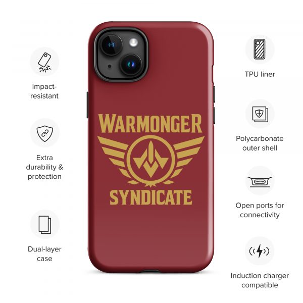 WMS Rugged Case | iPhone® | Brand | U.S. Marine Corps/ Gold
