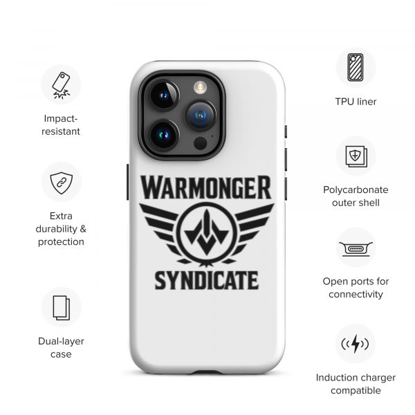 WMS Rugged Case | iPhone® | Brand | White/ Black