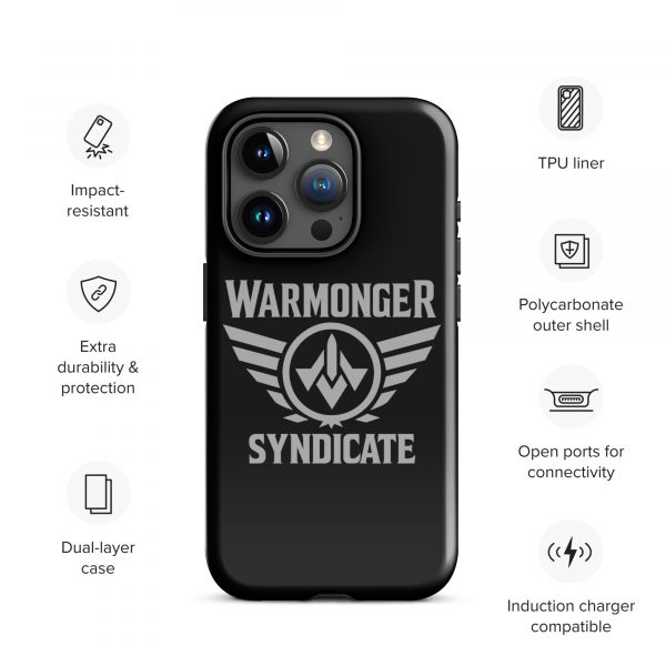 WMS Rugged Case | iPhone® | Brand | Black/ Grey