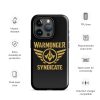WMS Rugged Case | iPhone® | Brand | Black/ Gold