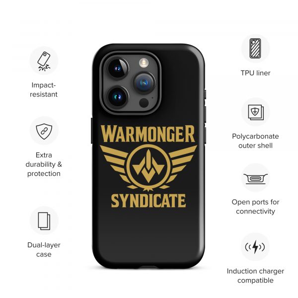 WMS Rugged Case | iPhone® | Brand | Black/ Gold